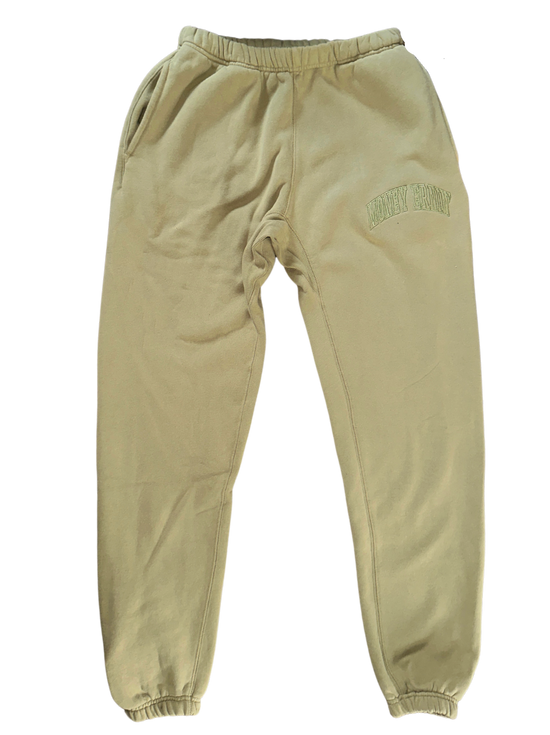 Money Ernin' Sweats - Light Olive