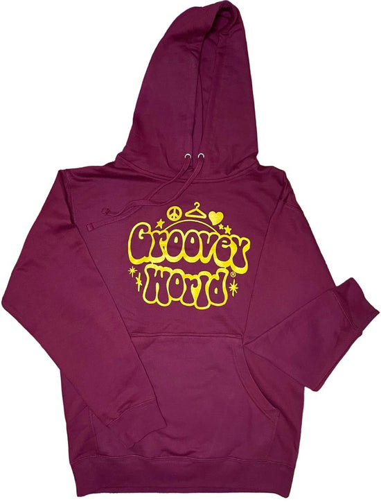 GW Signature Logo Hoodie - Burgundy