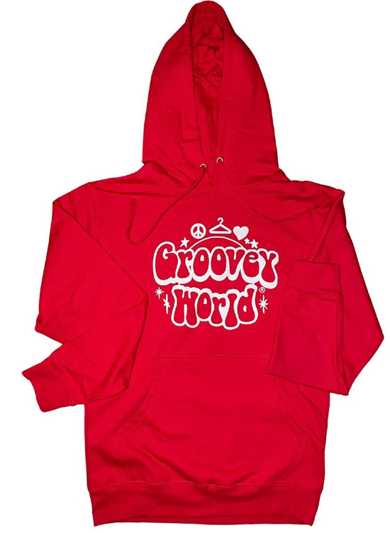 GW Signature Logo Hoodie - Red