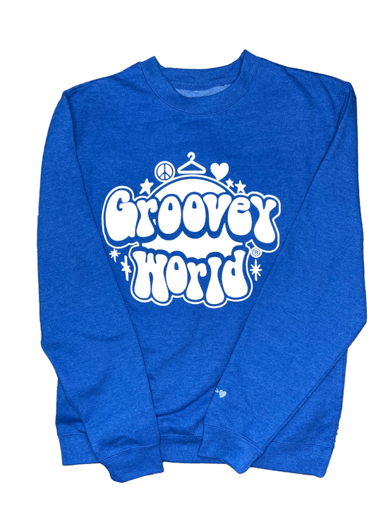 GW Signature Logo Sweatshirt - Royal Heather