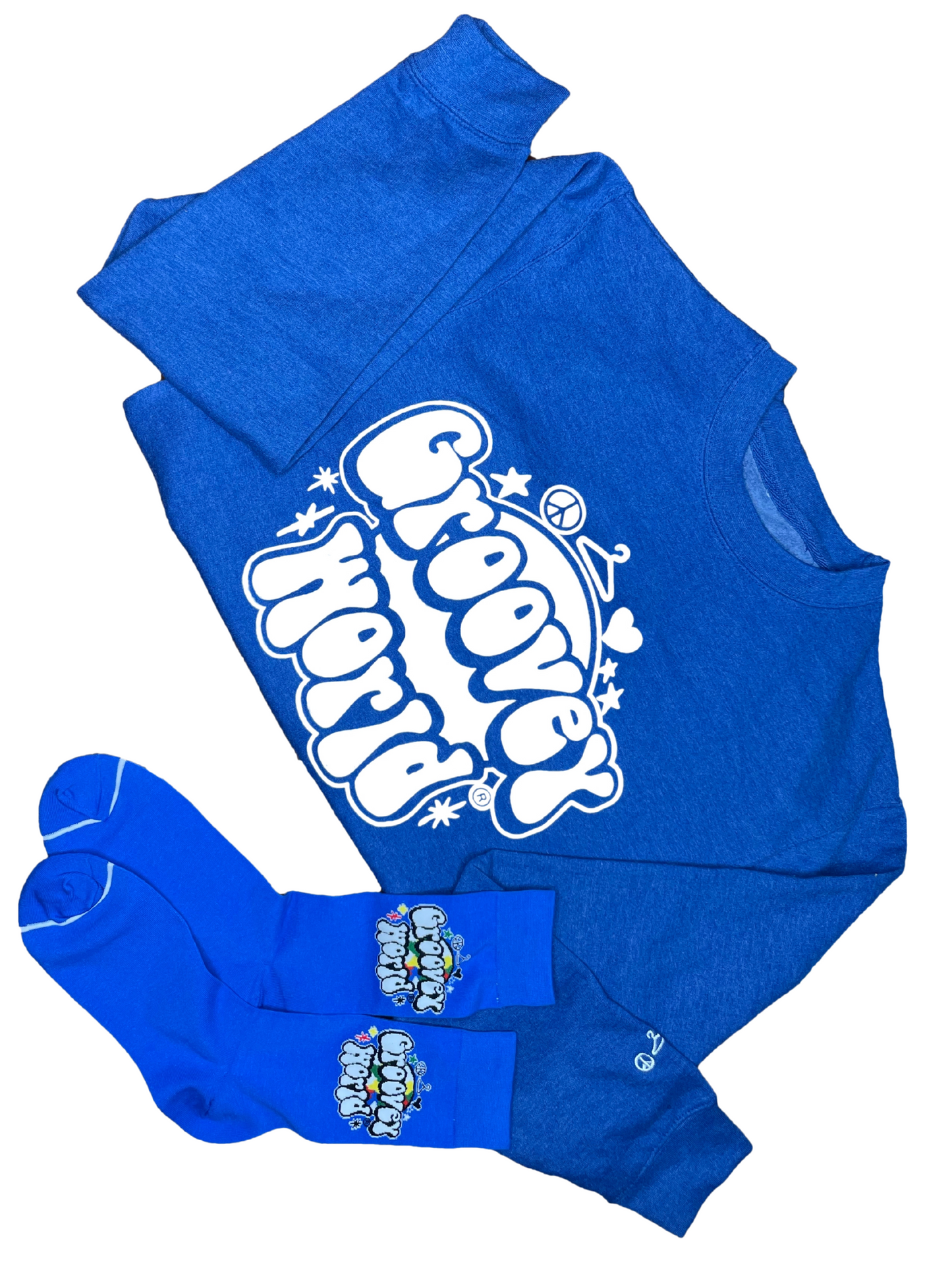 GW Signature Logo Sweatshirt - Royal Heather