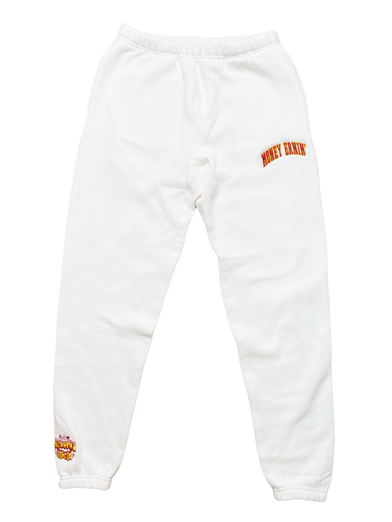 Money Ernin' Sweats - White