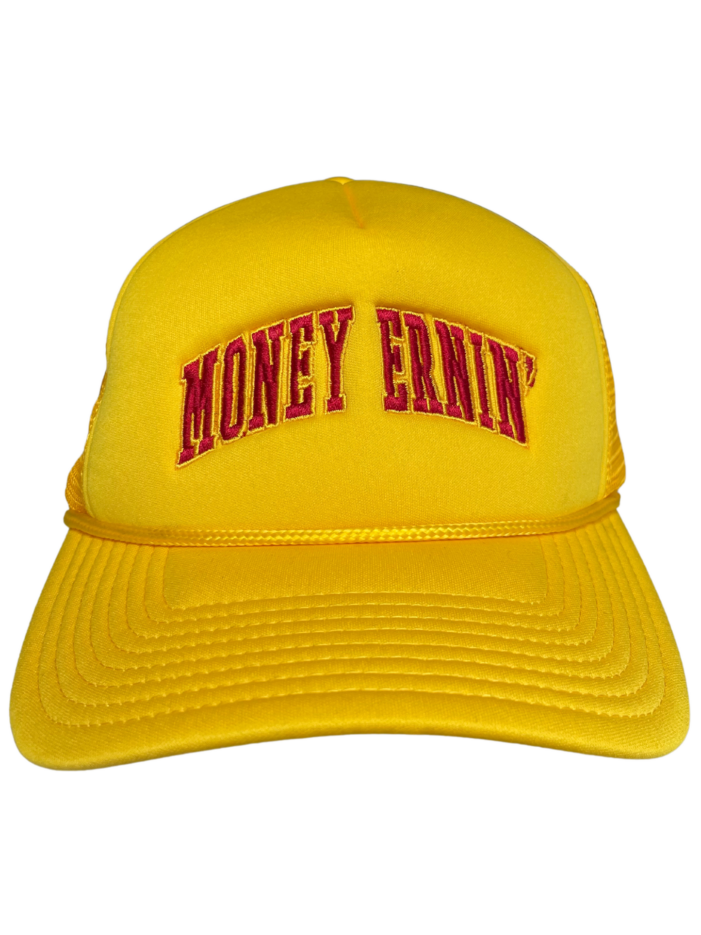 Money Ernin' Trucker Hat - Gold
